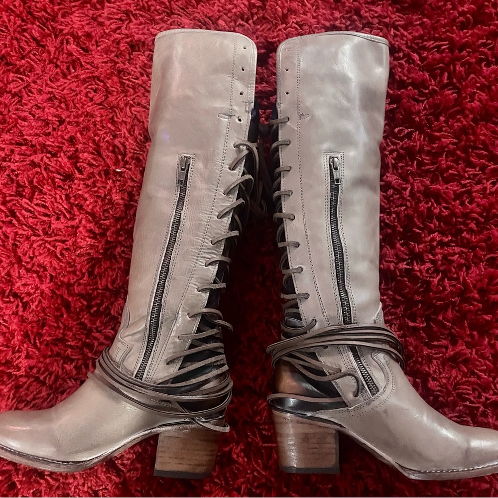 Freebird boots - COALS - stone brand new.  Never worn size 8 no longer made